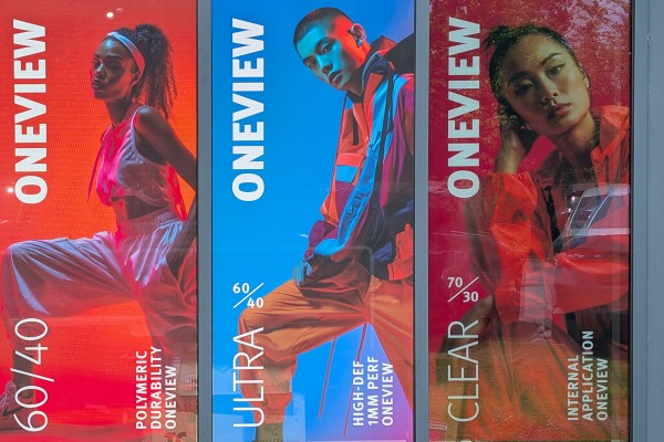 OneView: One-Way Vision Vinyl