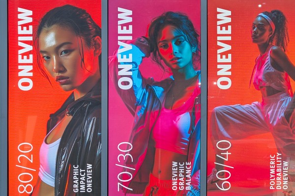 OneView: One-Way Vision Vinyl