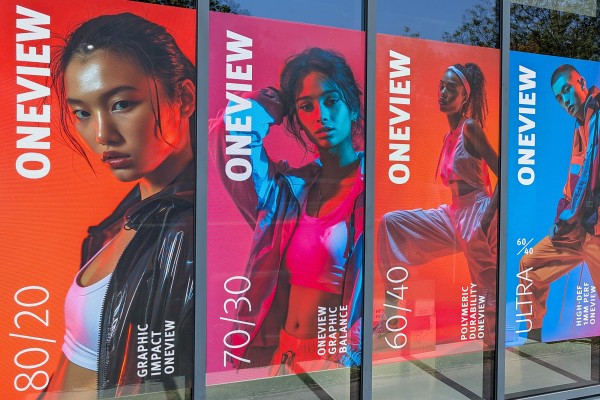OneView: One-Way Vision Vinyl