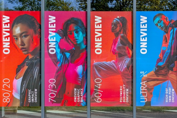 OneView: One-Way Vision Vinyl
