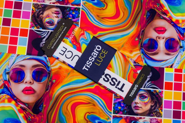 New: Tissaro Luce Multi-Ink Fabric